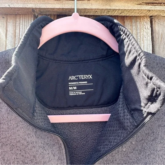 Arc'teryx Women’s Fleece Covert Cardigan Black Heather Size M